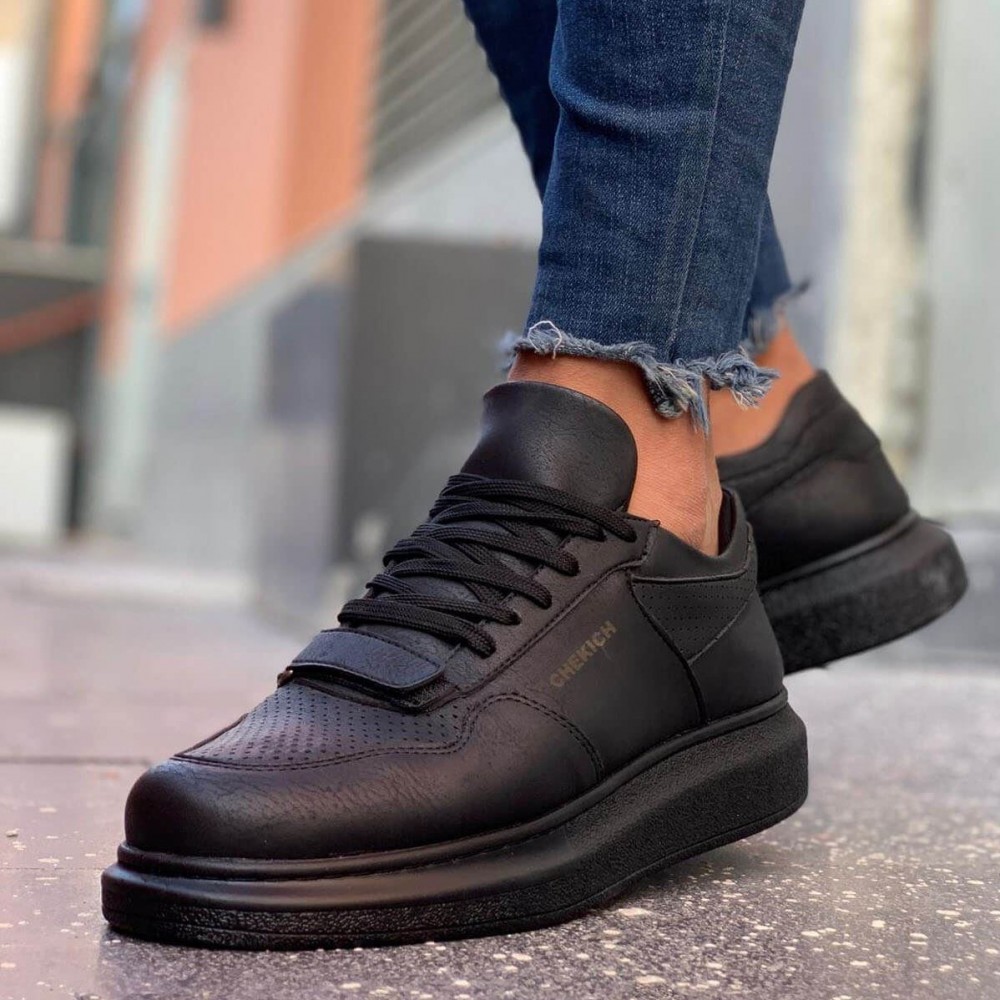 mens black sneakers on sale